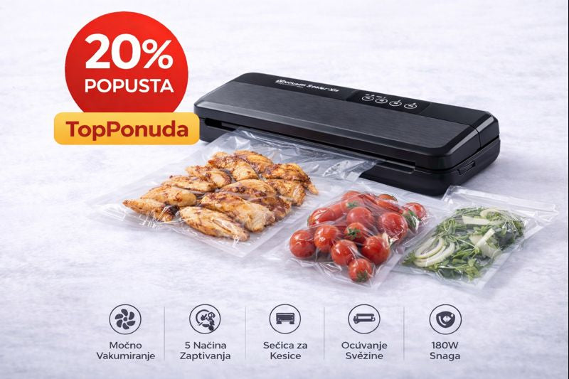 Aparat za vakumiranje i zavarivanje kesa