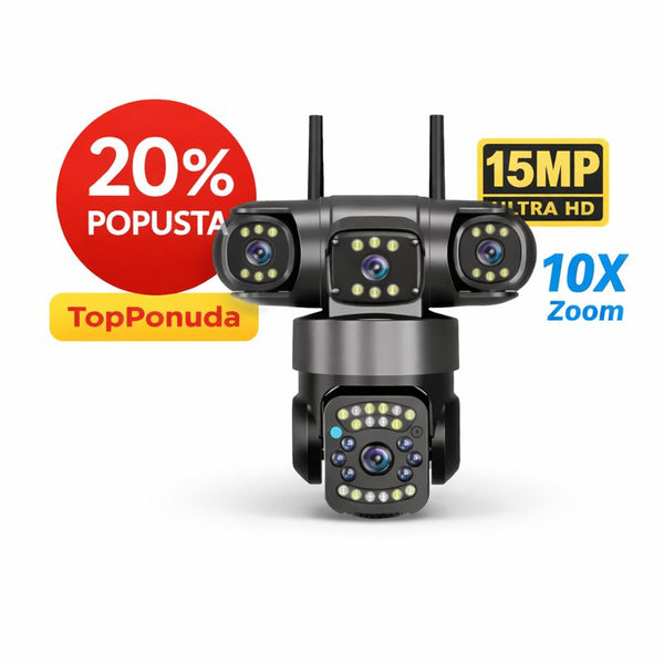 V380 Trostruka Sigurnosna Kamera – Maksimalna Zaštita Vašeg Doma