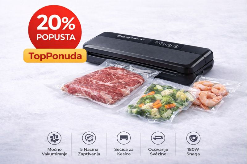 Aparat za vakumiranje i zavarivanje kesa